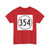 Iowa 354 1948 (Iowa) (Road Sign) T-Shirt