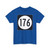 Iowa 176 (Iowa) (Road Sign) T-Shirt