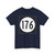 Iowa 176 (Iowa) (Road Sign) T-Shirt