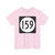 Iowa 159 (Iowa) (Road Sign) T-Shirt