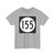 Iowa 155 (Iowa) (Road Sign) T-Shirt