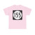 Iowa 155 (Iowa) (Road Sign) T-Shirt