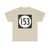 Iowa 153 (Iowa) (Road Sign) T-Shirt