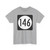 Iowa 146 (Iowa) (Road Sign) T-Shirt