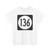 Iowa 136 (Iowa) (Road Sign) T-Shirt
