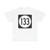 Iowa 133 (Iowa) (Road Sign) T-Shirt