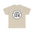 Iowa 124 1926 (Iowa) (Road Sign) T-Shirt