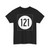 Iowa 121 (Iowa) (Road Sign) T-Shirt