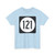 Iowa 121 (Iowa) (Road Sign) T-Shirt