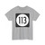 Iowa 113 (Iowa) (Road Sign) T-Shirt