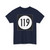Iowa 119 (Iowa) (Road Sign) T-Shirt