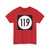Iowa 119 (Iowa) (Road Sign) T-Shirt