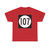 Iowa 107 (Iowa) (Road Sign) T-Shirt