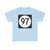 Iowa 97 (Iowa) (Road Sign) T-Shirt