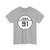 Iowa 91 1926 (Iowa) (Road Sign) T-Shirt