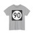 Iowa 90 (Iowa) (Road Sign) T-Shirt