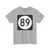 Iowa 89 (Iowa) (Road Sign) T-Shirt