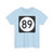 Iowa 89 (Iowa) (Road Sign) T-Shirt