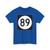 Iowa 89 (Iowa) (Road Sign) T-Shirt