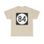 Iowa 84 (Iowa) (Road Sign) T-Shirt