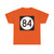 Iowa 84 (Iowa) (Road Sign) T-Shirt