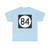 Iowa 84 (Iowa) (Road Sign) T-Shirt