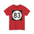 Iowa 83 (Iowa) (Road Sign) T-Shirt