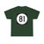 Iowa 81 (Iowa) (Road Sign) T-Shirt