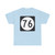 Iowa 76 (Iowa) (Road Sign) T-Shirt