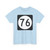 Iowa 76 (Iowa) (Road Sign) T-Shirt