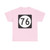 Iowa 76 (Iowa) (Road Sign) T-Shirt