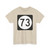 Iowa 73 (Iowa) (Road Sign) T-Shirt