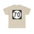 Iowa 70 (Iowa) (Road Sign) T-Shirt