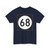 Iowa 68 (Iowa) (Road Sign) T-Shirt