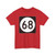 Iowa 68 (Iowa) (Road Sign) T-Shirt