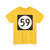 Iowa 59 (Iowa) (Road Sign) T-Shirt