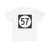 Iowa 57 (Iowa) (Road Sign) T-Shirt