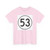 Iowa 53 1948 (Iowa) (Road Sign) T-Shirt
