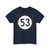 Iowa 53 (Iowa) (Road Sign) T-Shirt
