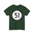 Iowa 51 (Iowa) (Road Sign) T-Shirt