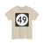 Iowa 49 (Iowa) (Road Sign) T-Shirt