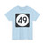 Iowa 49 (Iowa) (Road Sign) T-Shirt