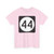 Iowa 44 (Iowa) (Road Sign) T-Shirt