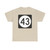 Iowa 43 (Iowa) (Road Sign) T-Shirt
