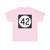 Iowa 42 (Iowa) (Road Sign) T-Shirt