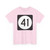 Iowa 41 (Iowa) (Road Sign) T-Shirt