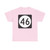 Iowa 46 (Iowa) (Road Sign) T-Shirt