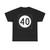 Iowa 40 (Iowa) (Road Sign) T-Shirt
