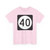 Iowa 40 (Iowa) (Road Sign) T-Shirt