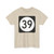 Iowa 39 (Iowa) (Road Sign) T-Shirt